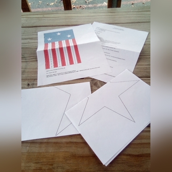 Strip It Sew It Flag Quilt Quilting Pattern Patriotic USA America Texas Flag - Picture 1 of 2